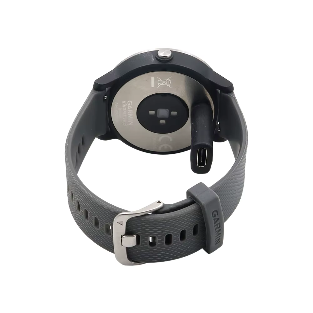 Adaptateur de chargeur de montre intelligente pour Garmin Fenix 5/5S/5X/6 Forerunner 45/45S/245/245M/935 USB C à 4