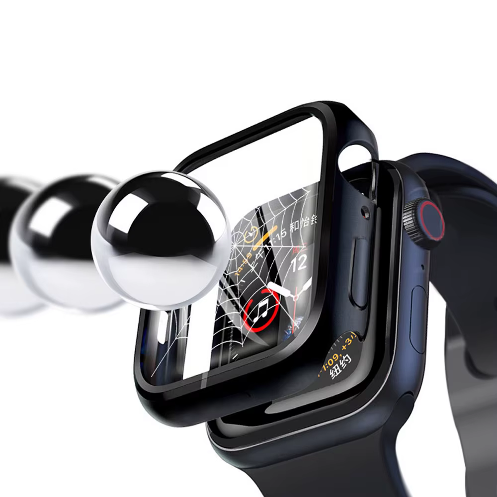 Verre trempé + étui pour Apple Watch Ultra 3 2 49 45 41 40 44 42 46mm