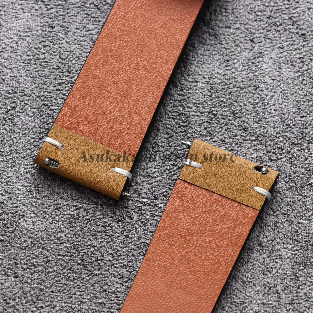 Bracelet de montre en cuir mat 18mm 20mm 22mm