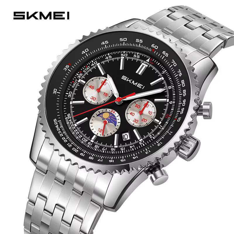 SKMEI 9348 Montre de Luxe Exquise pour Homme