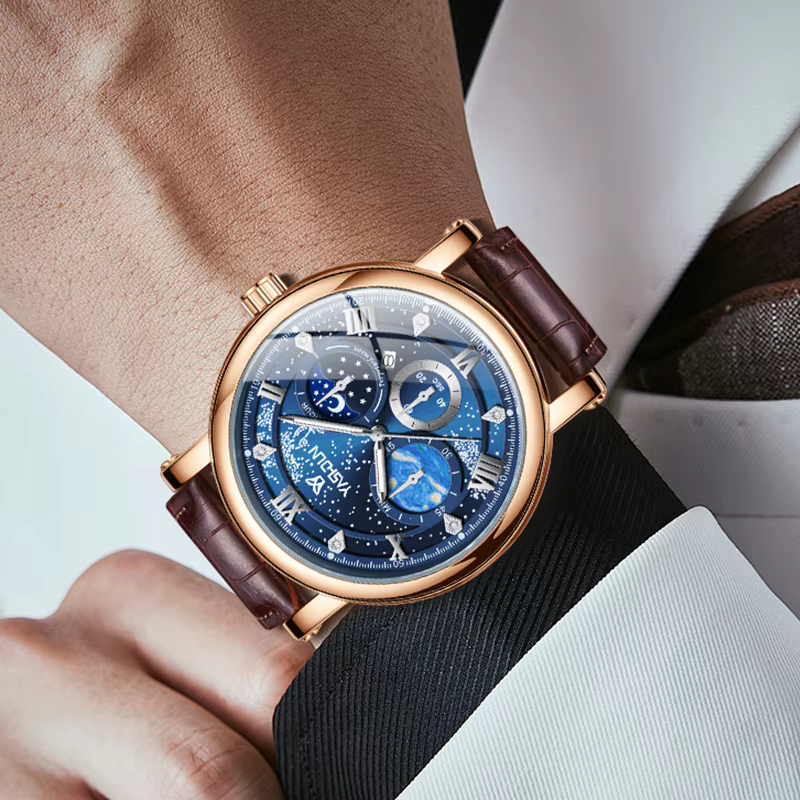 Montre-bracelet à quartz pour homme
