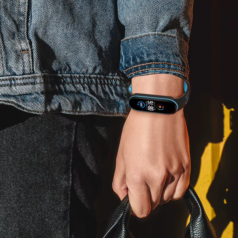 Bracelet respirant pour Xiaomi Mi Band 3 4 5 6 7 montre intelligente poignet M3 M4