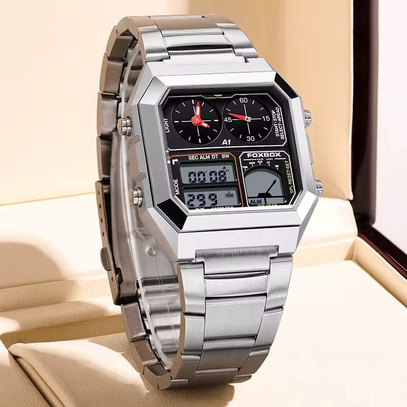Montres-bracelets à quartz étanches pour hommes