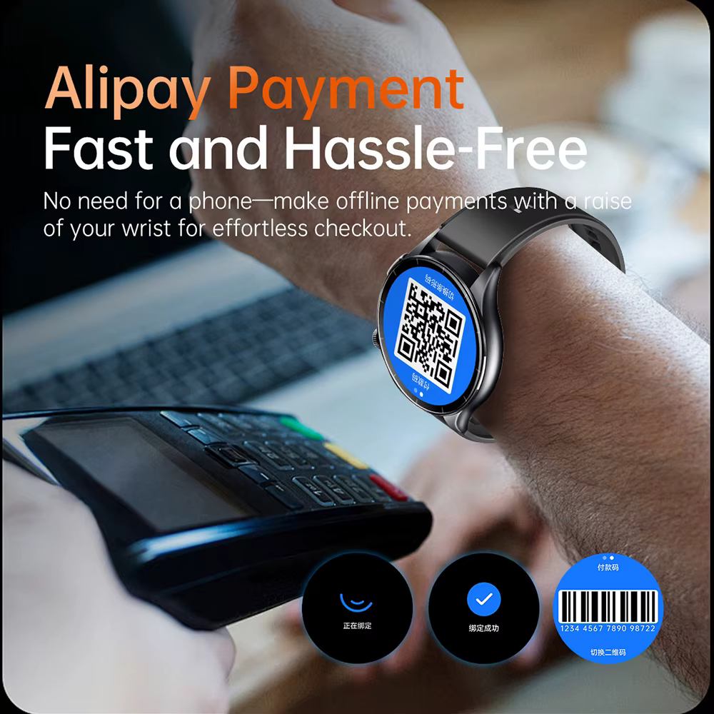 2025 nouvelle analyse de santé ECG + PPG montre intelligente graisse corporelle acide urique pression artérielle traqueur de fréquence cardiaque NFC Smartwatch pour Android IOS