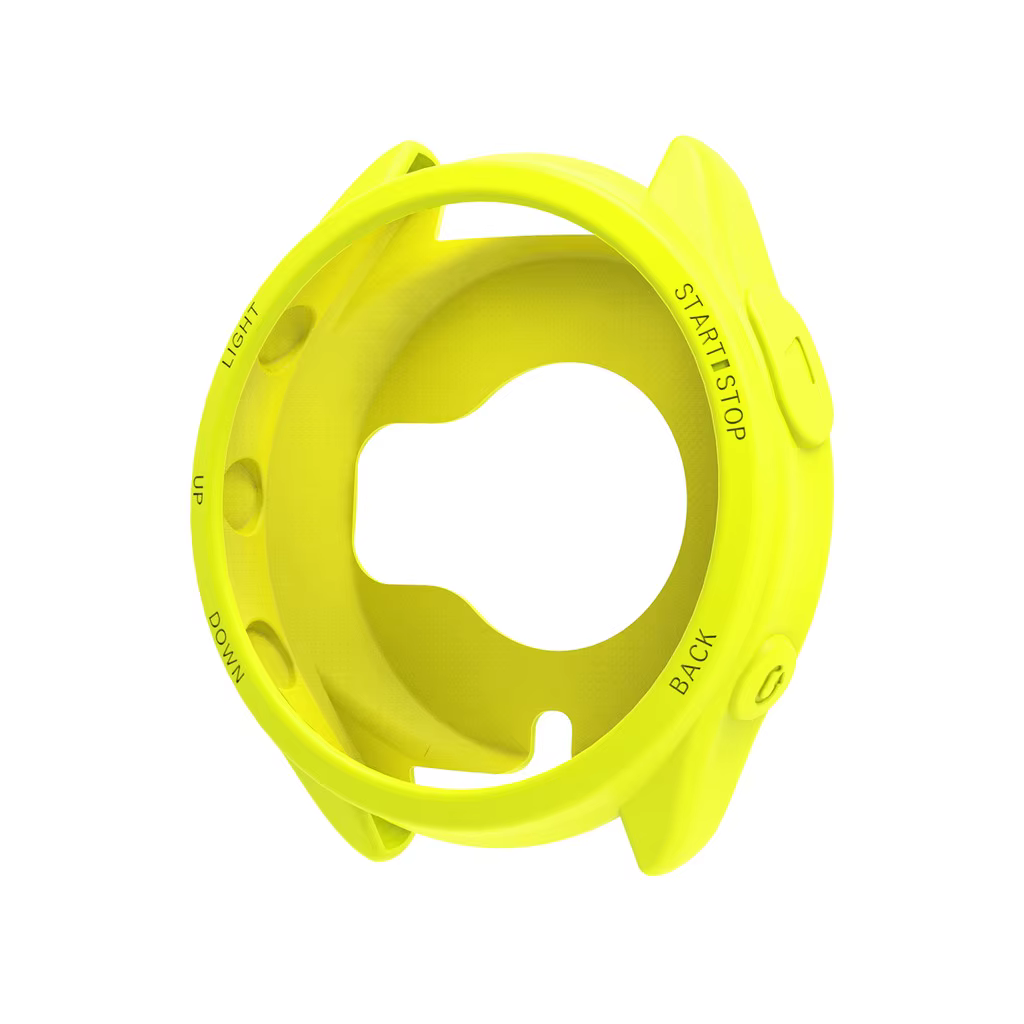 Soft Silicone Cover Case Screen Protector For Garmin Forerunner 965 Watch