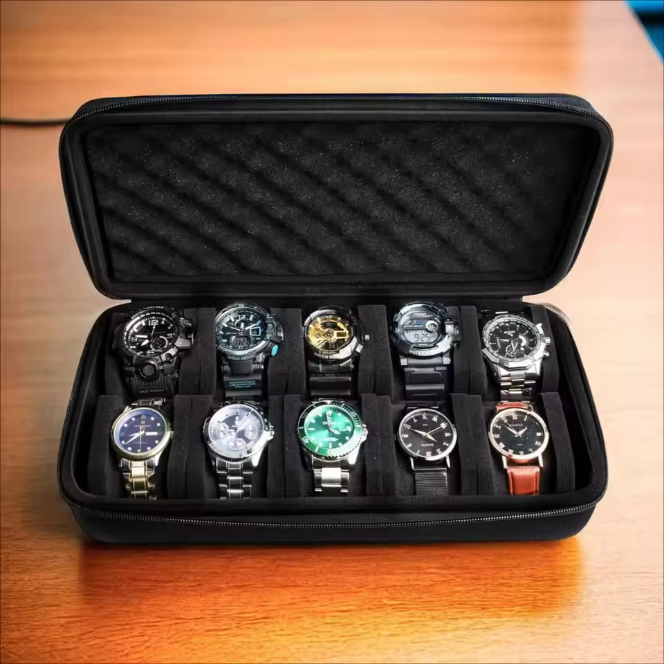Boîte de rangement pour 10 montres