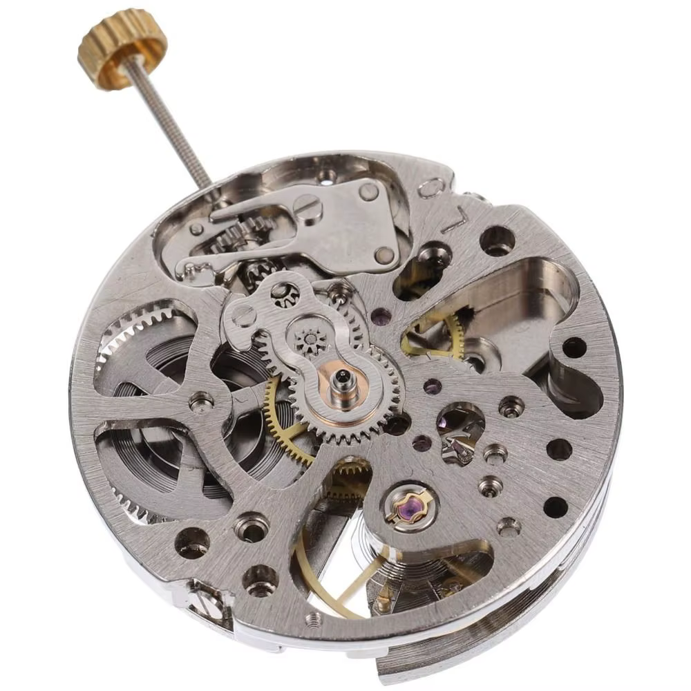 Mouvement de montre blanc