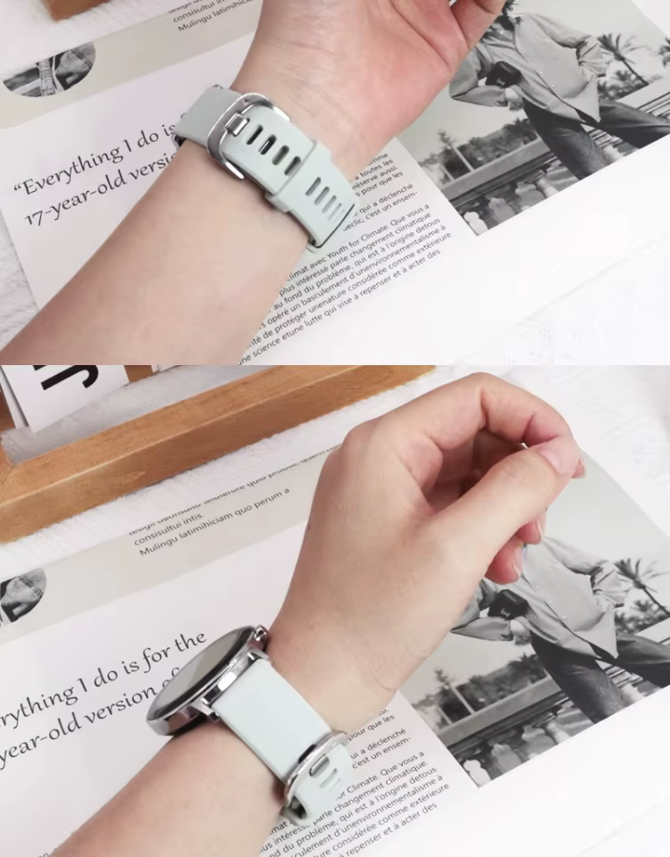 Bracelets de montre en Silicone pour Garmin Venu 3/3s/2/2s