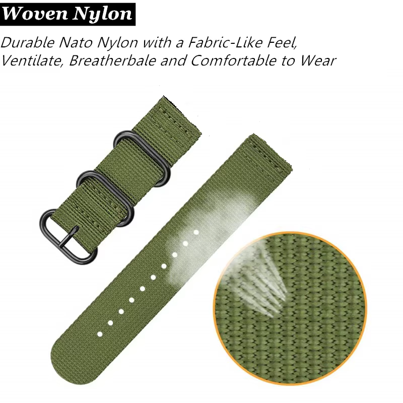 Bracelets en toile de 24MM pour Garmin Venu X1