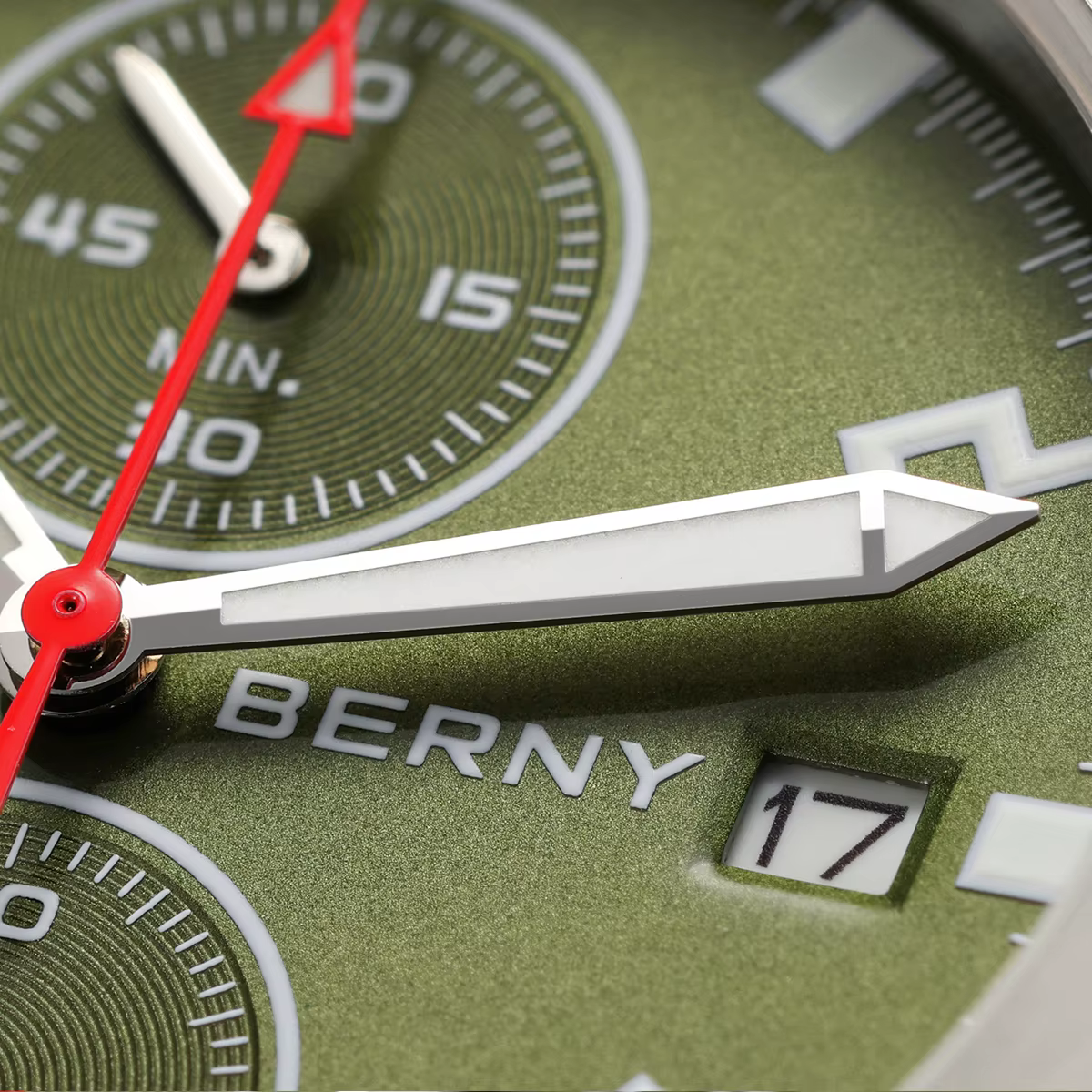 BERNY – montre chronographe pour hommes