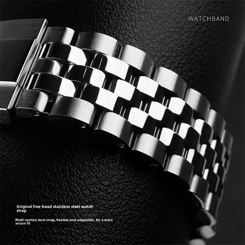 Bracelet de montre Jubilee en acier inoxydable