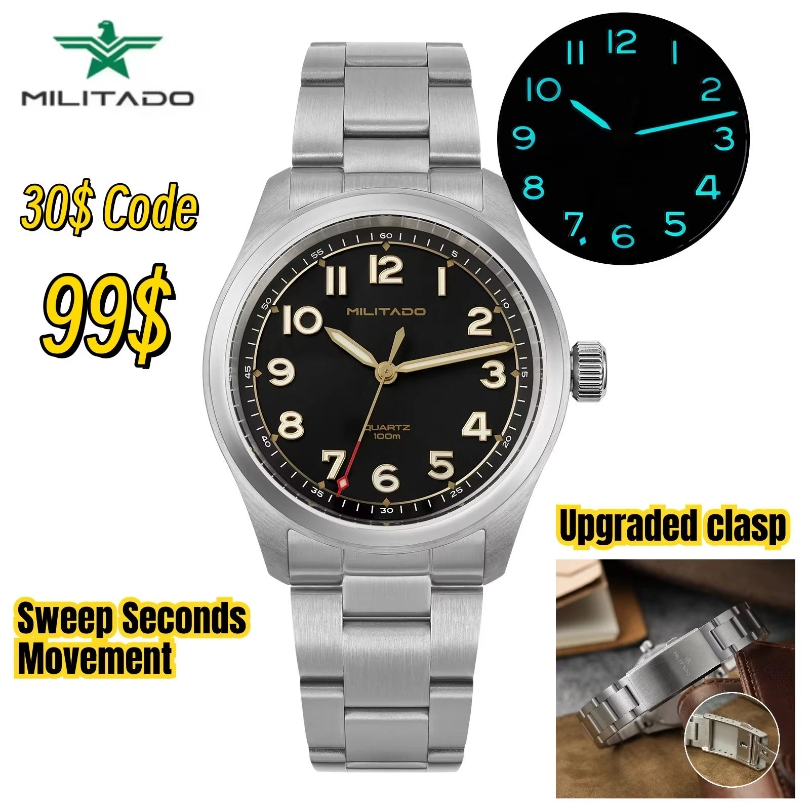 Montre militaire Militado ML08