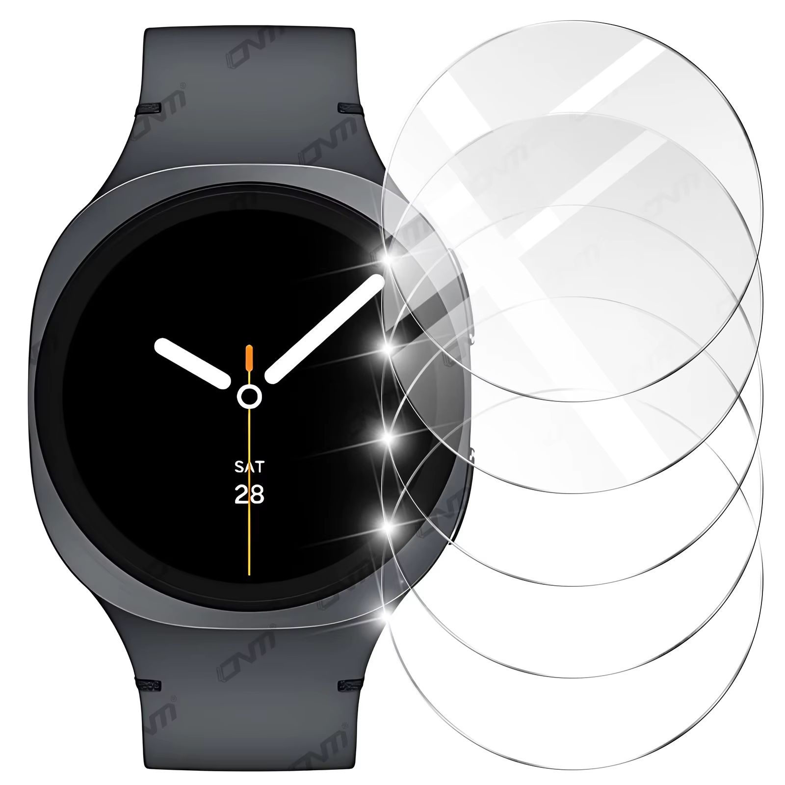 Verre trempé 9H pour Samsung Galaxy Watch 8 Classic 40mm 44mm 46mm Ultra (2025) 47mm