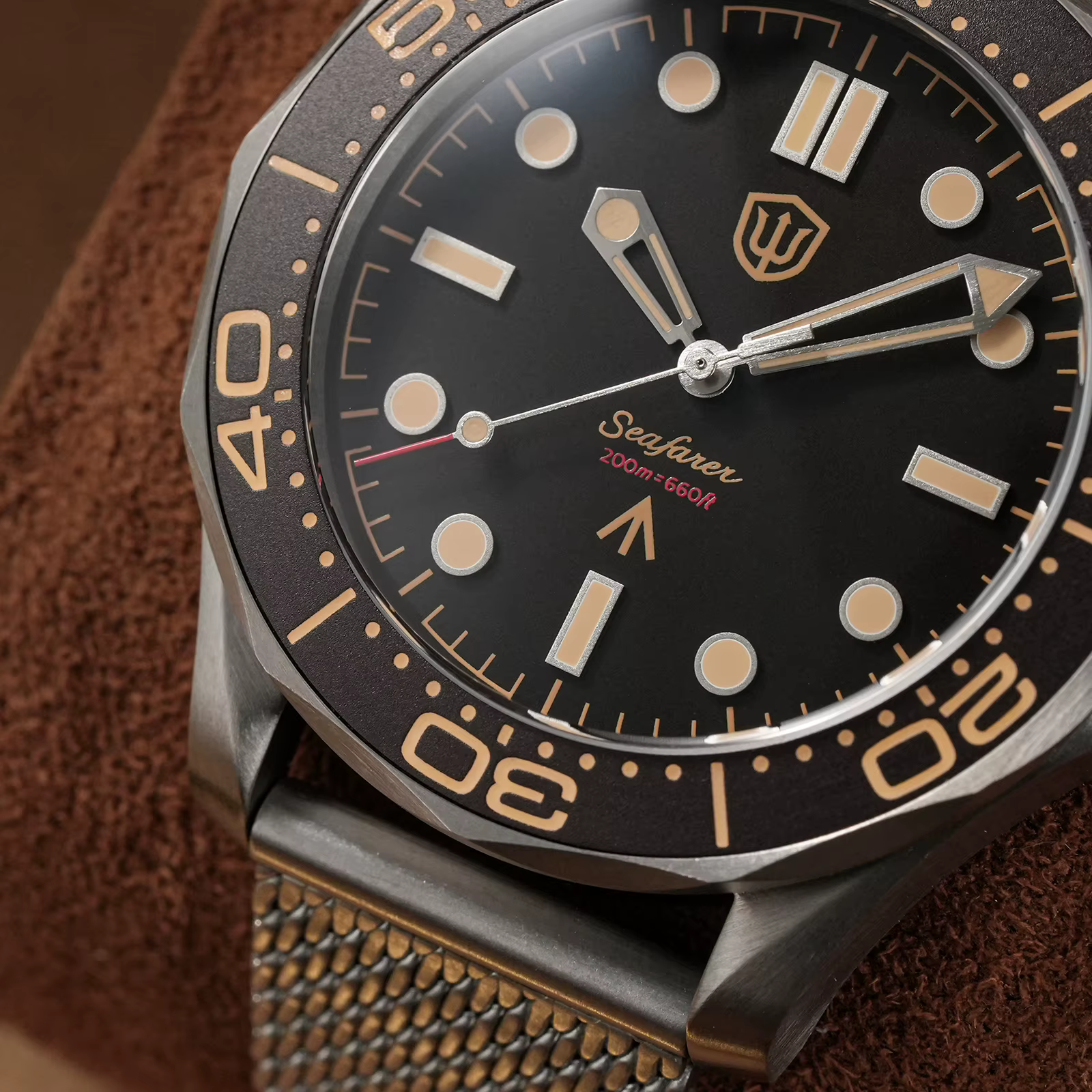 Watchdives – montre de plongée Seafarer Grade 2 en titane NTTD