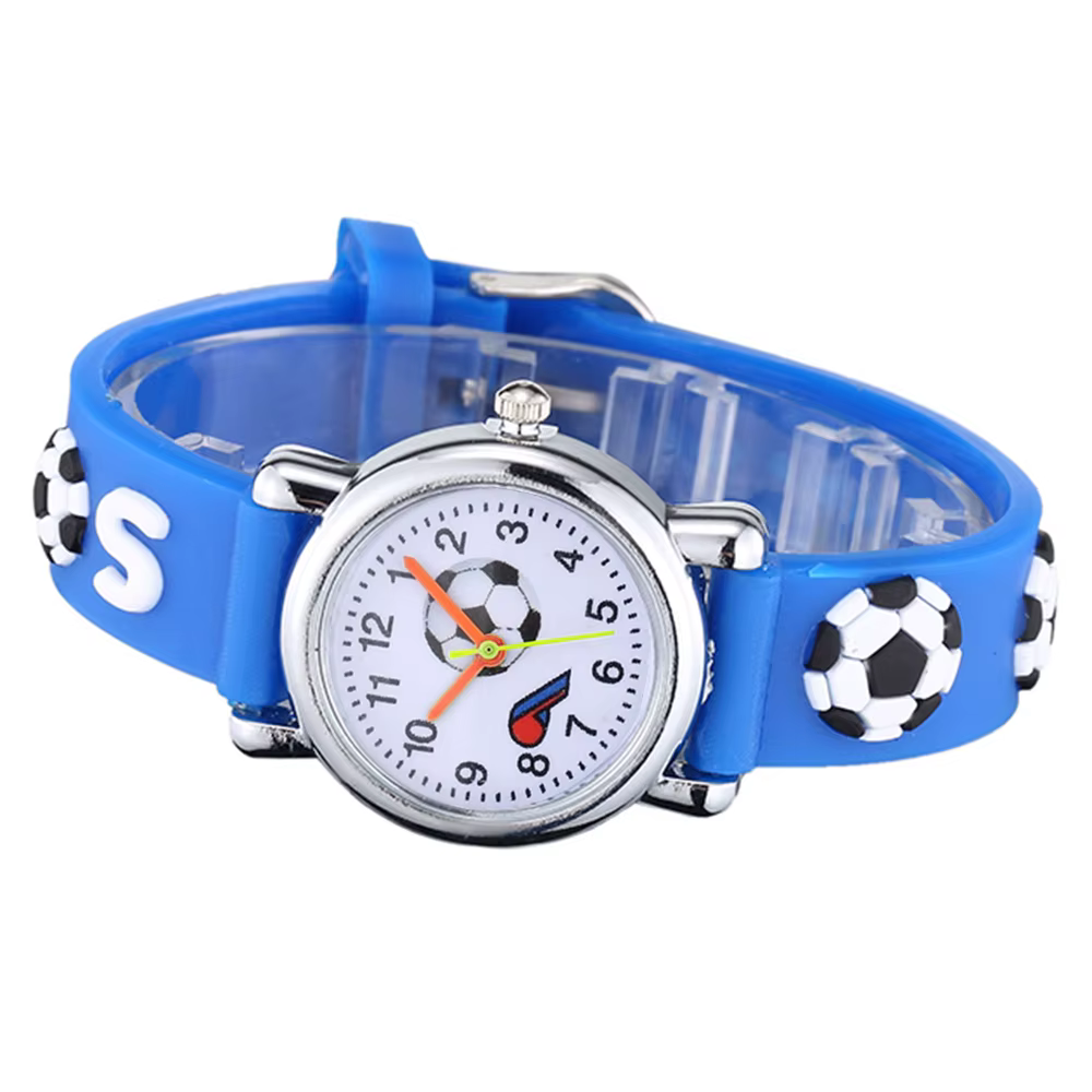 Montres de Football en Silicone pour enfants