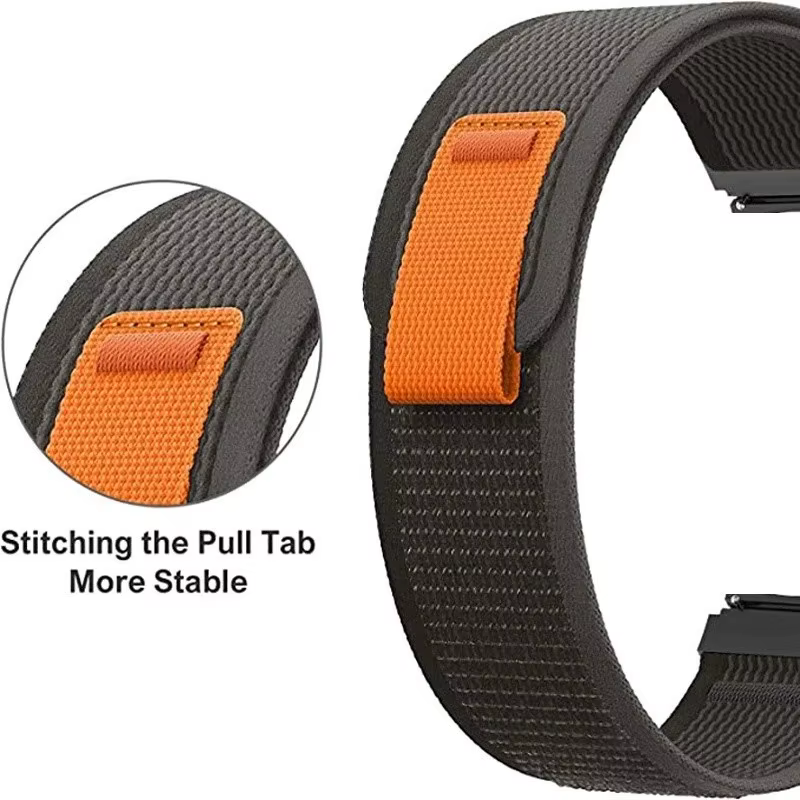 Bracelet de montre en nylon pour Garmin Forerunner