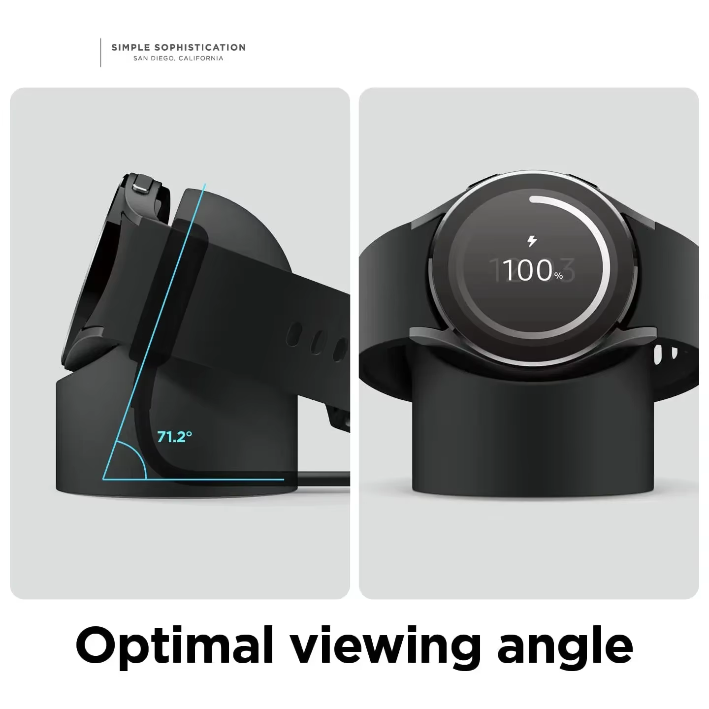 Support de chargement en Silicone pour Samsung Galaxy Watch 8/7/6/5/4