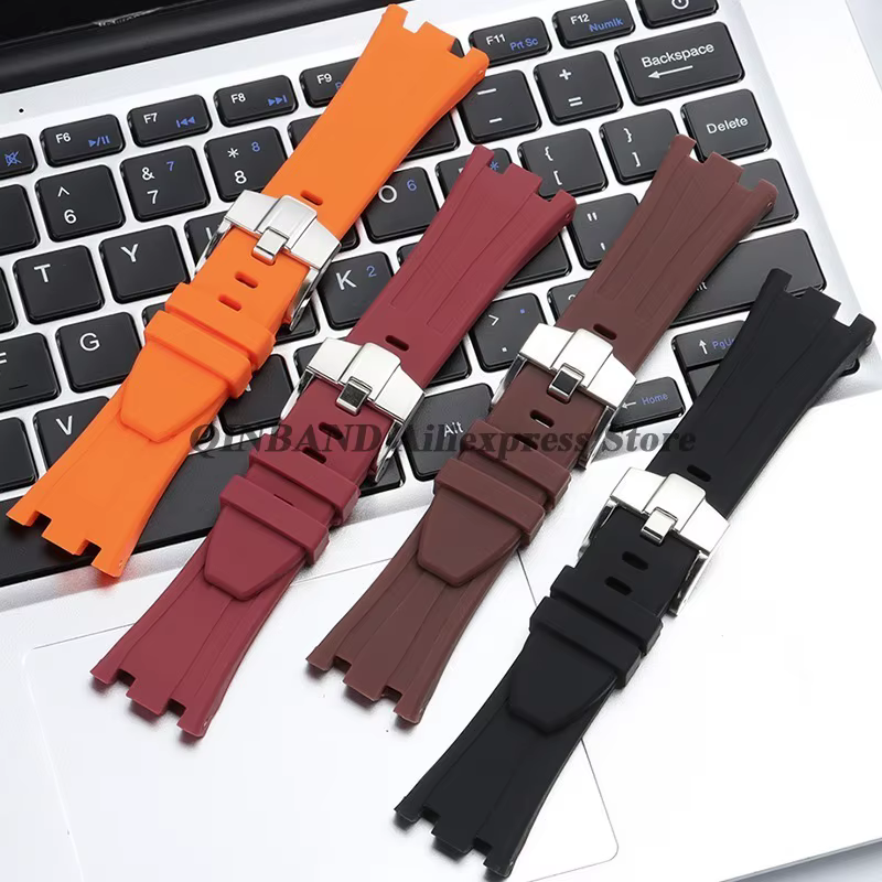 Bracelet de montre en caoutchouc Royal Oak 26mm
