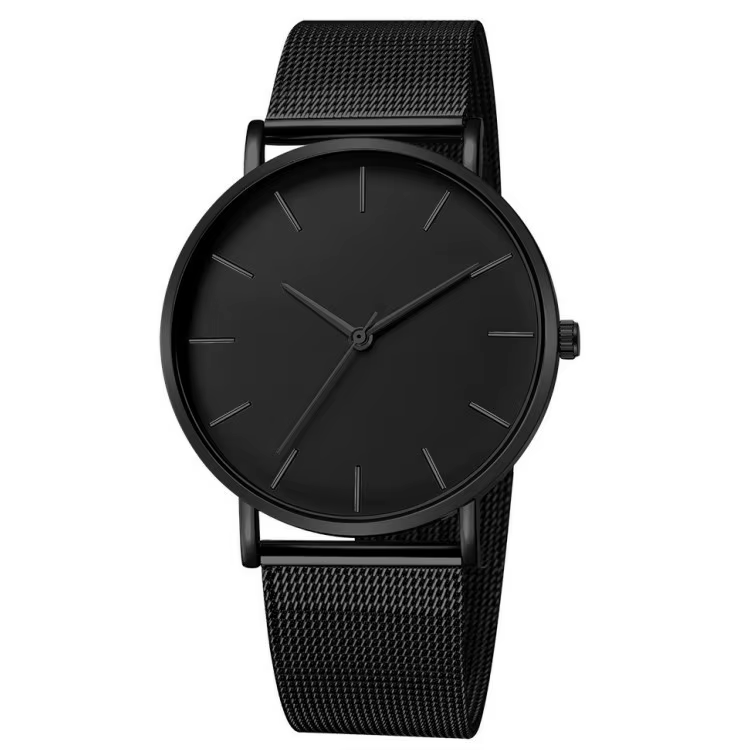 Hommes mode Ultra mince montres simples