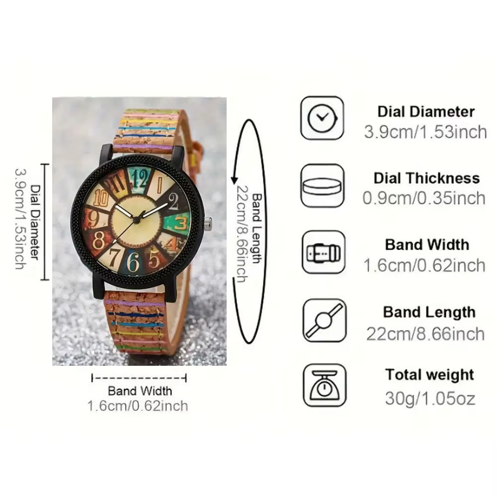 Montres-bracelets durables de style bohème