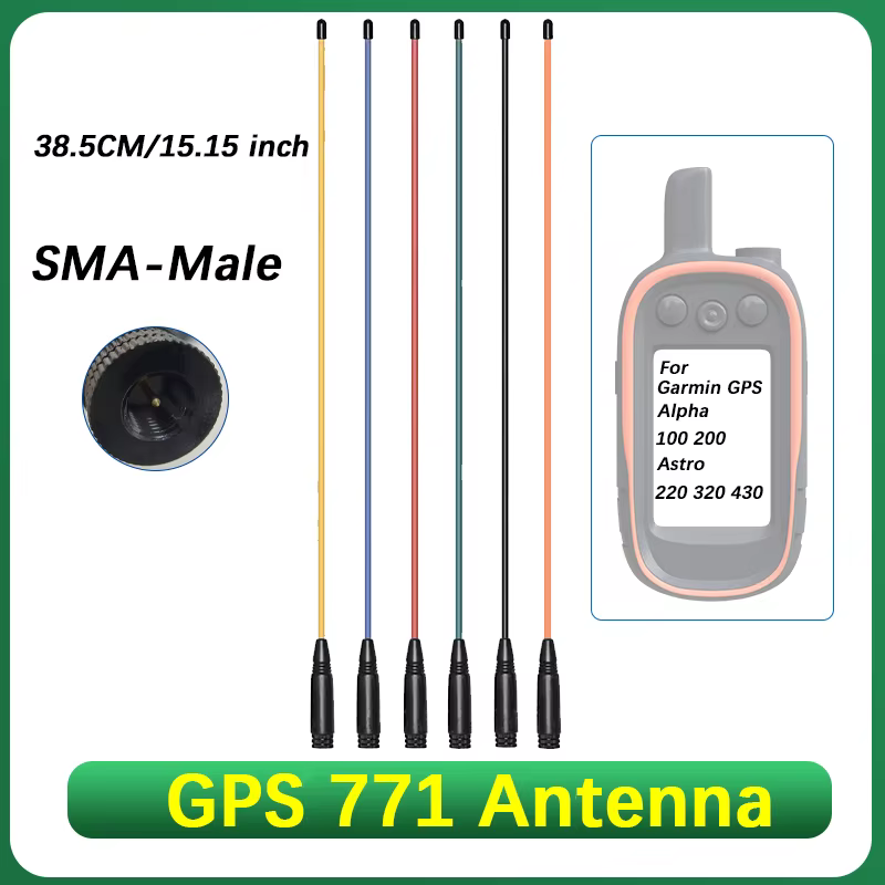 Garmin-Antenne GPS Alpha SMA-Mâle Multi-Documents Fouet Flexible