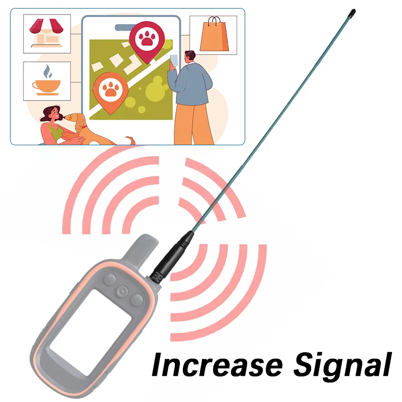 Garmin-Antenne GPS Alpha SMA-Mâle Multi-Documents Fouet Flexible