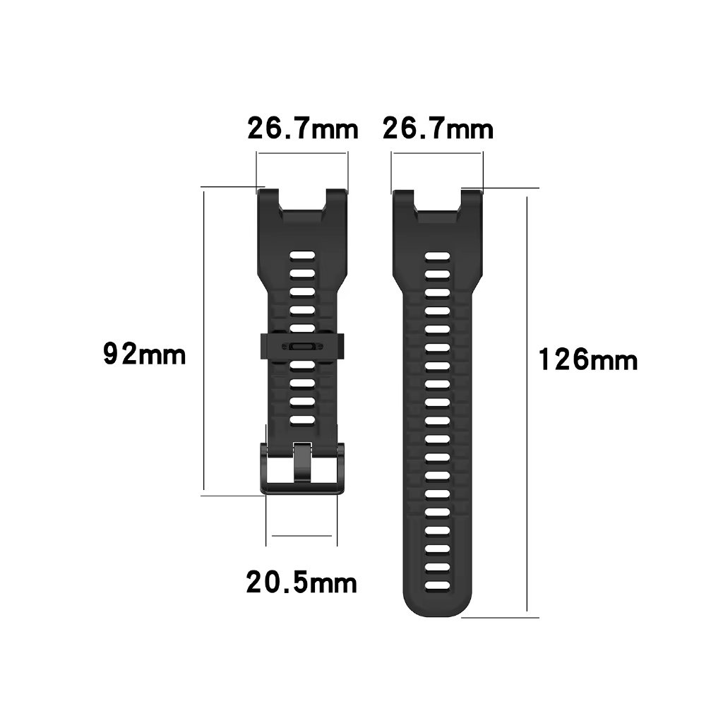 Bracelet de remplacement en Silicone pour Xiaomi Amazfit T-REX Pro