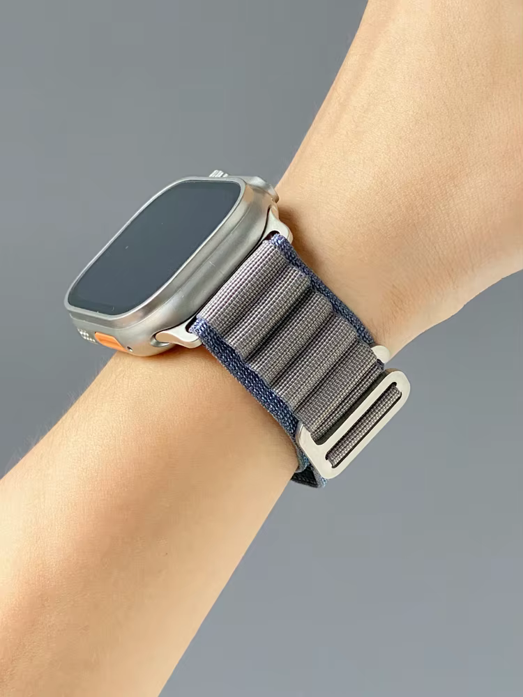 Bracelet à boucle alpine pour Apple watch Ultra 3 2 bandes 49mm 45mm 44mm 40mm 41mm 46mm 42mm