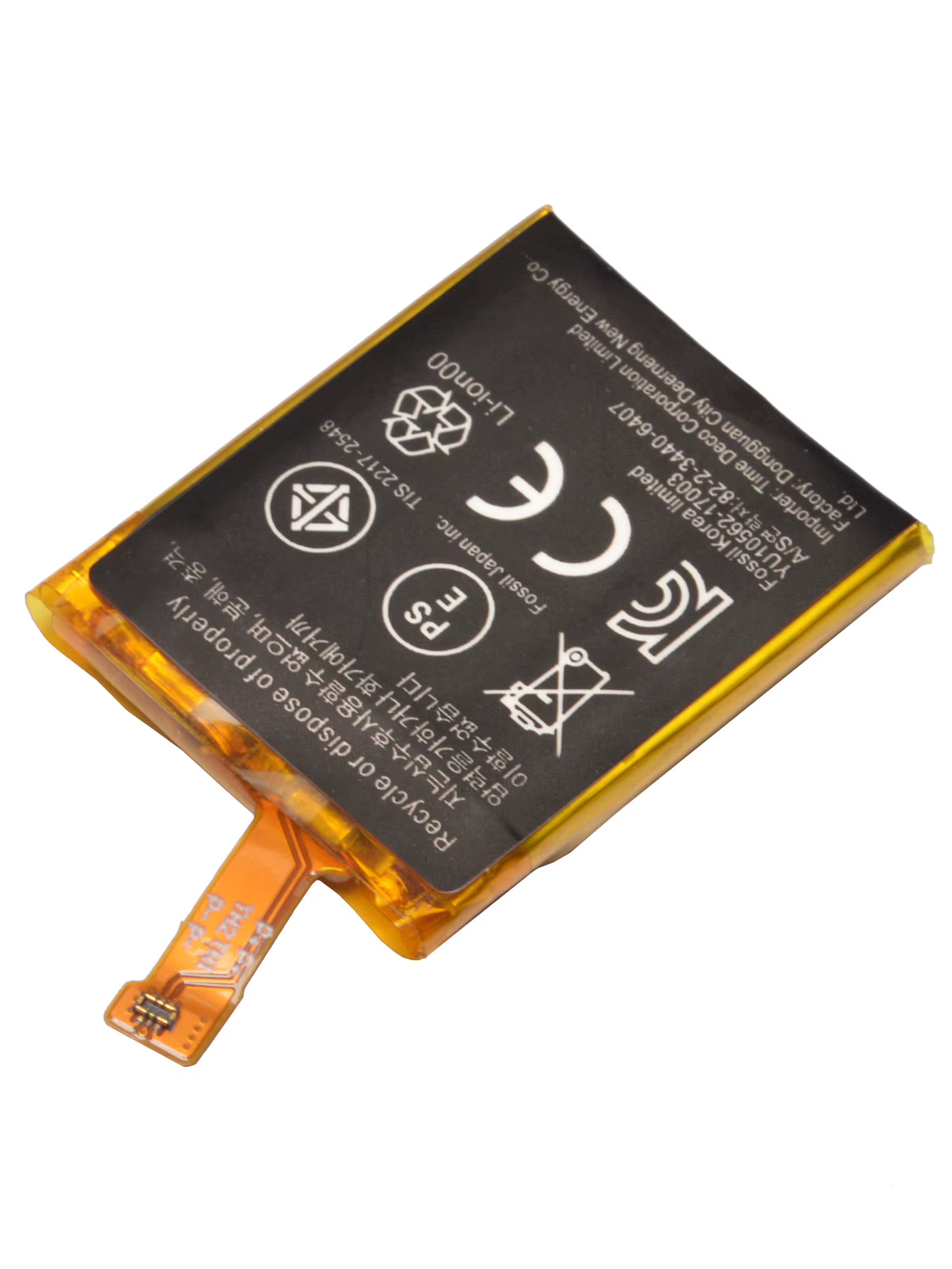 Batterie de remplacement 3.8V 370mAh APP00222 pour batteries de montre intelligente Michael Kors Access Grayson MK5025