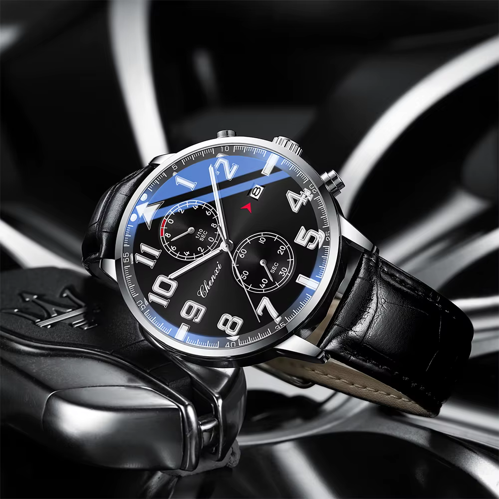 CHENXI montres pour hommes de haute qualité en cuir