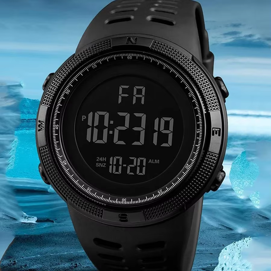 Montre Électronique Militaire de dehors pour Homme