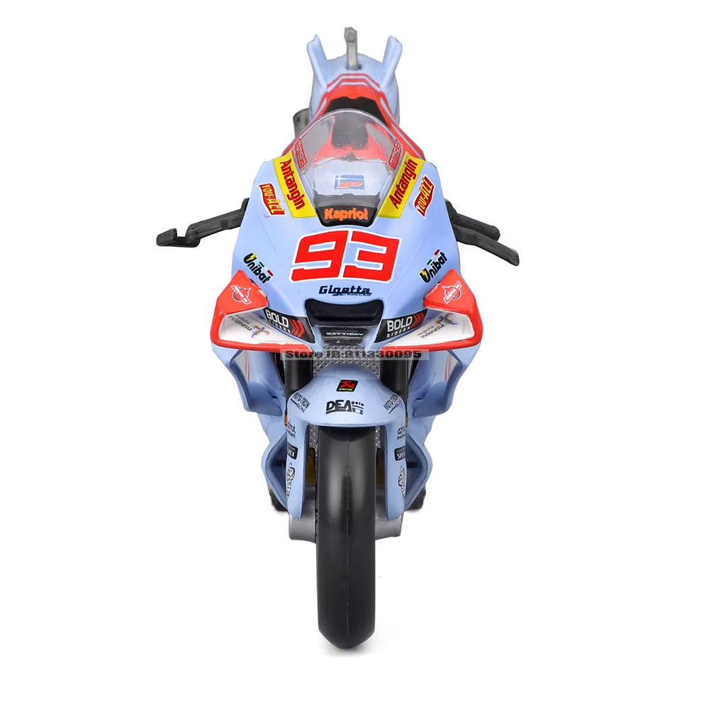 Maisto 1:18 # 93 Marc Marquez # 73 Alex Marquez 2024 Gresini Racing Moto GP alliage moulé modèle de Moto collection cadeau jouet