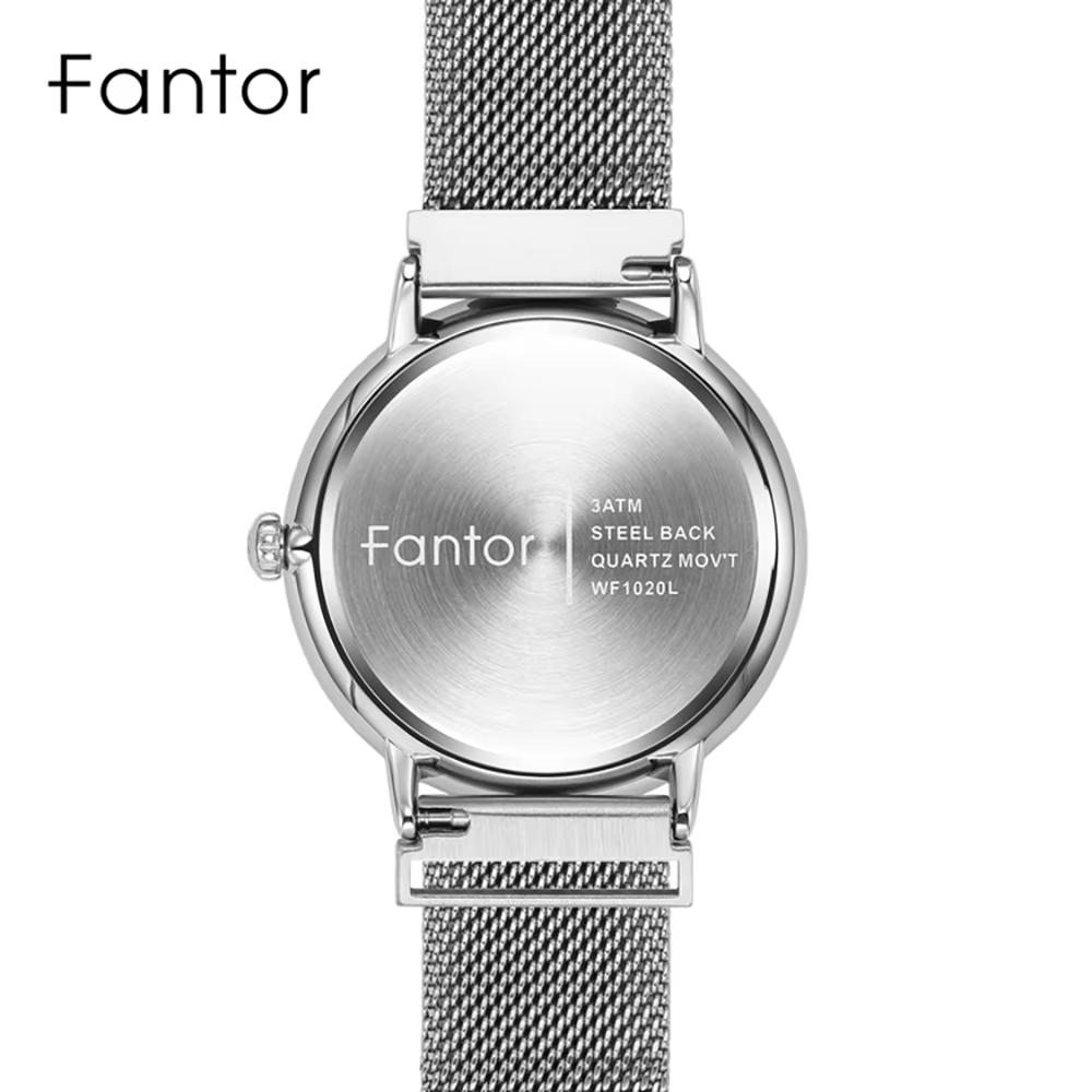 Fantor – montre-bracelet en argent pour femmes
