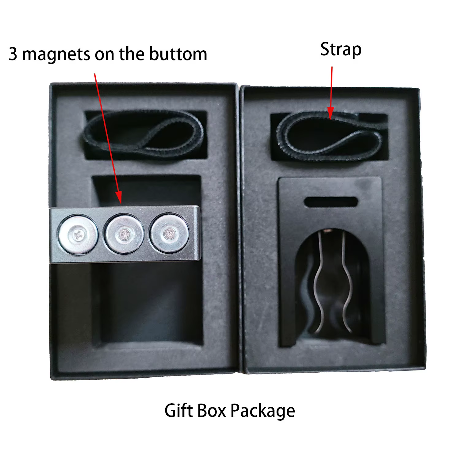 Porte-cigares magnétique, accessoire de golf ultime pour les amateurs de cigares, clips à cigares en aluminium, compatible avec les chariots de golf, les chaises de plage, les cannes à pêche