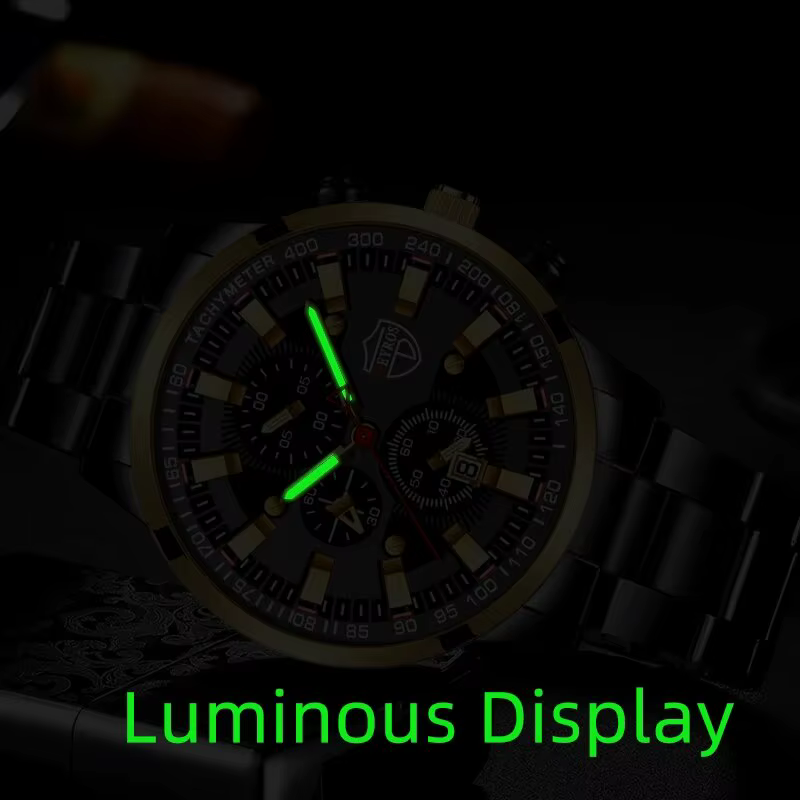 Montre à Quartz numérique pour hommes