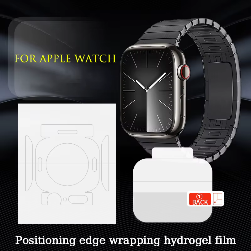 Film hydrogel souple de protection latérale pour Apple Watch Series 11 10 9 8 7 6 5 4 3 2 1 SE 2 Ultra2 3