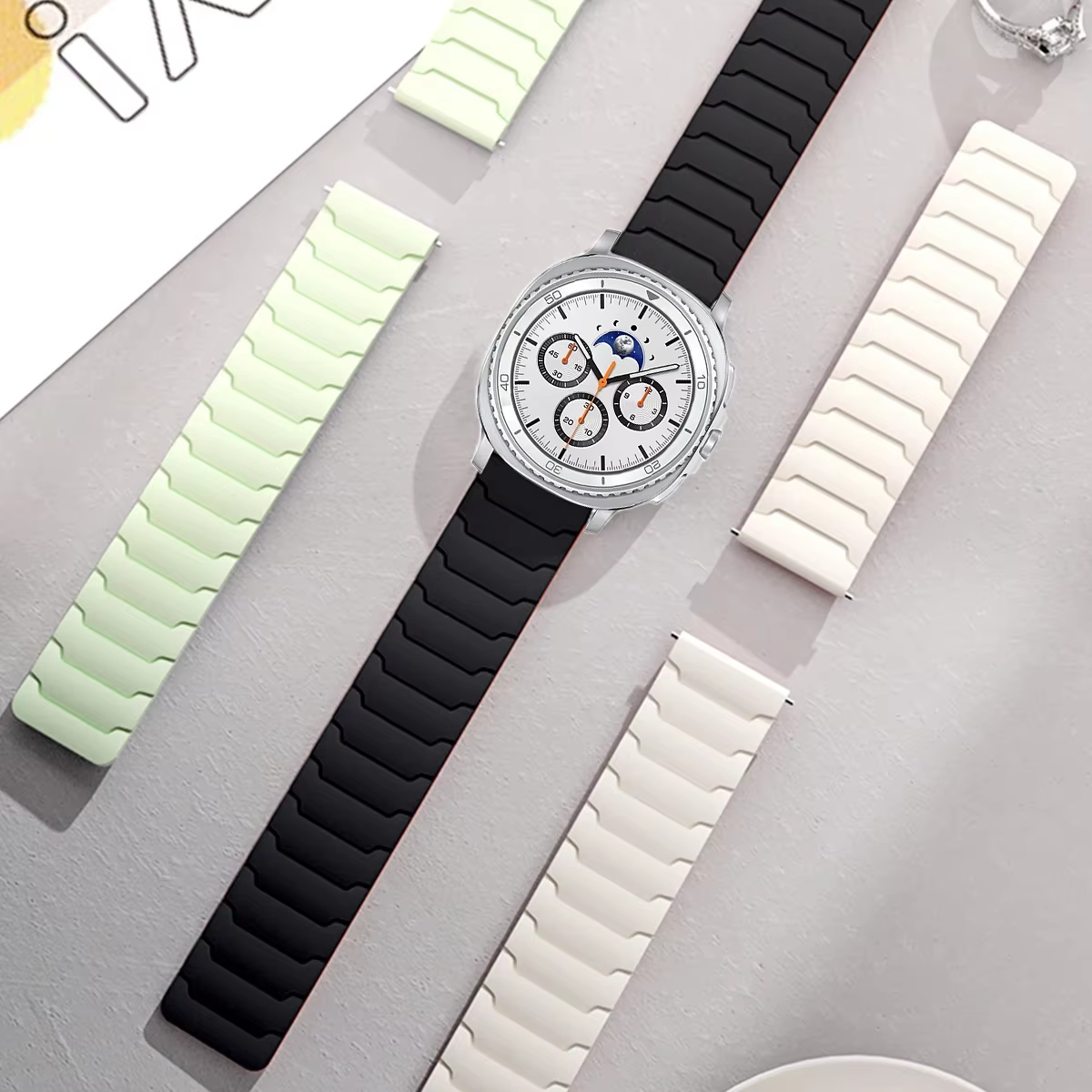 Bracelet en silicone magnétique pour Samsung Galaxy Watch