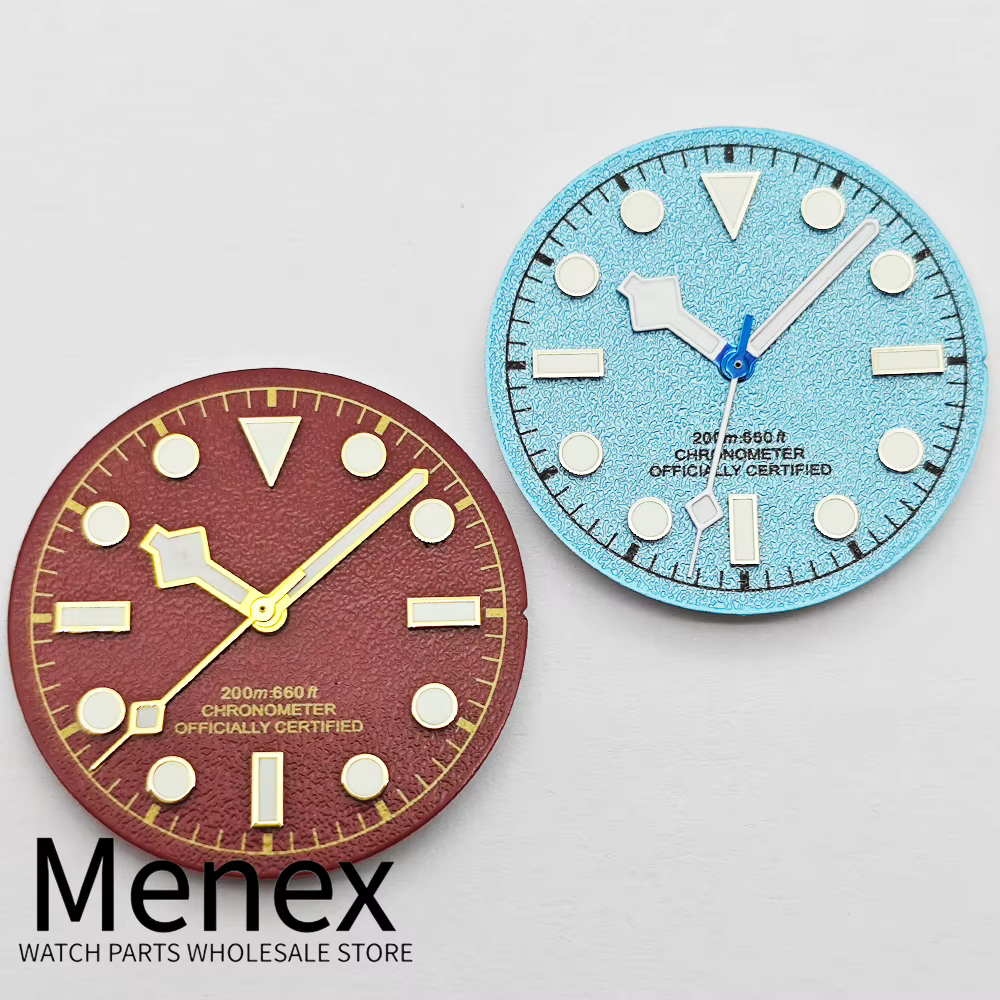 Kit Cadran et Aiguilles de Montre Texturés Menex 28