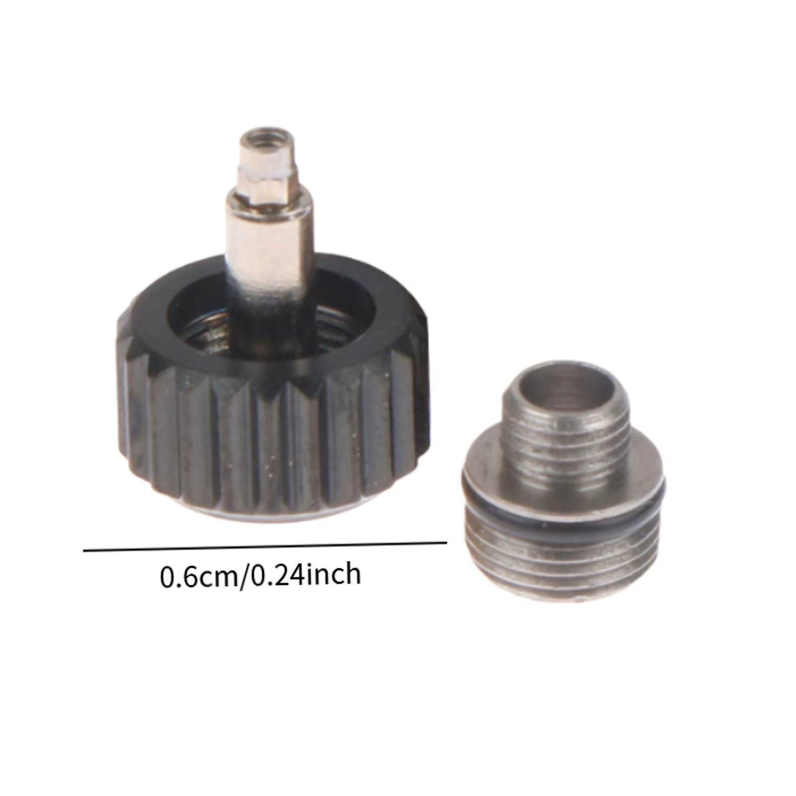 Couronne de montre de remplacement, 6mm, pour réparateurs de montres, horloger