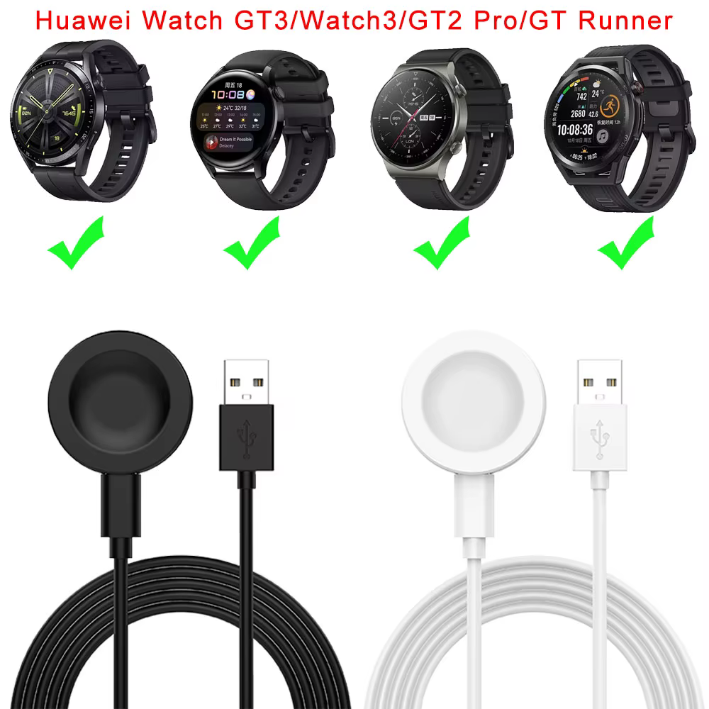 Câble de chargement pour montre Huawei GT3 GT4 GT5 GT4