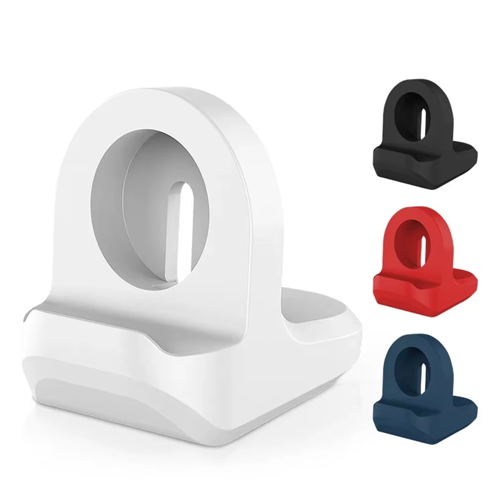 Support de chargeur en Silicone pour Apple Watch série 9 8 7 6 5 4 SE