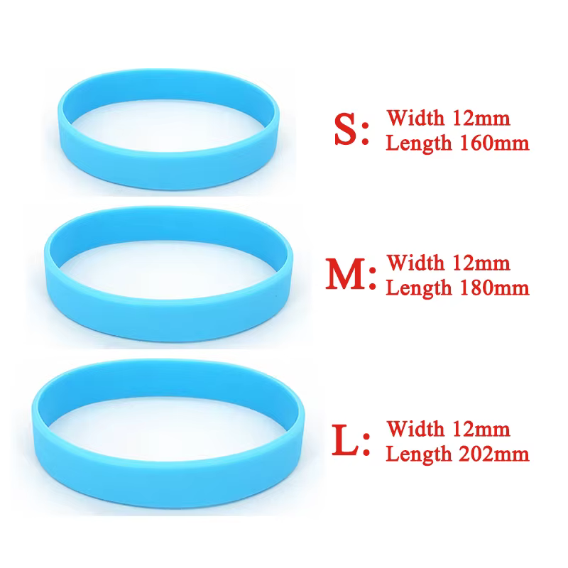 10 pièces Bracelet personnalisé 12mm de largeur