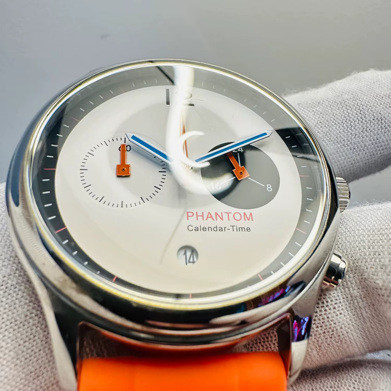 Montre pour homme PHANTOM Sport Chrono - Acier inoxydable résistant aux rayures