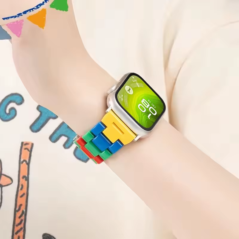 Bracelet en résine arc-en-ciel pour Huawei Watch Fit 5 5 Pro