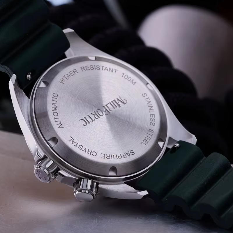 Montre Milifortic Climb S089 NH35 mouvement mécanique automatique calendrier boussole lunette C3 lumineux 39.5mm