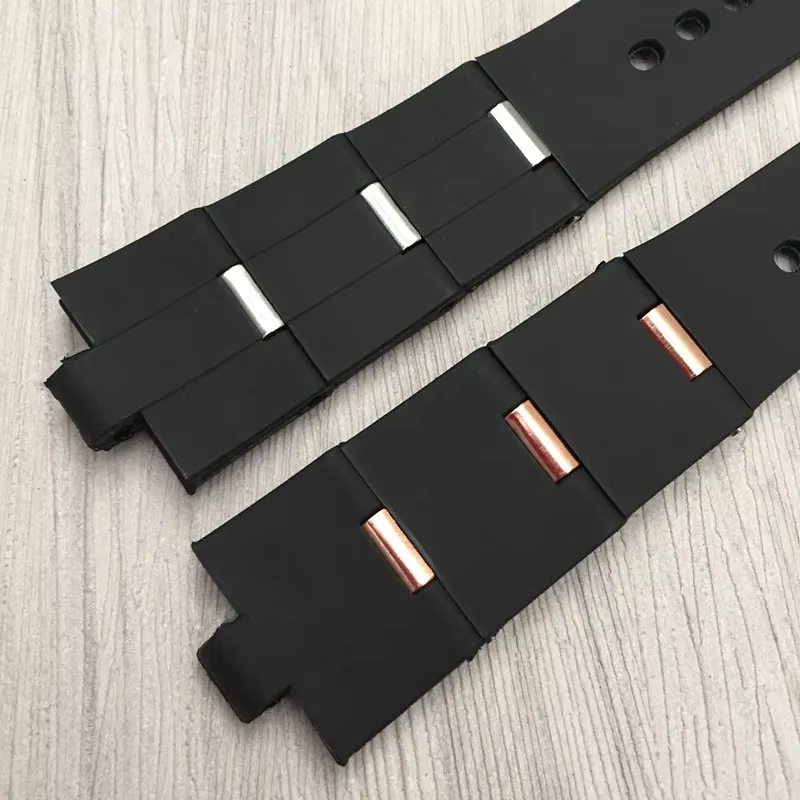 Pour bracelet de montre en caoutchouc Bulgari avec Interface convexe accessoires