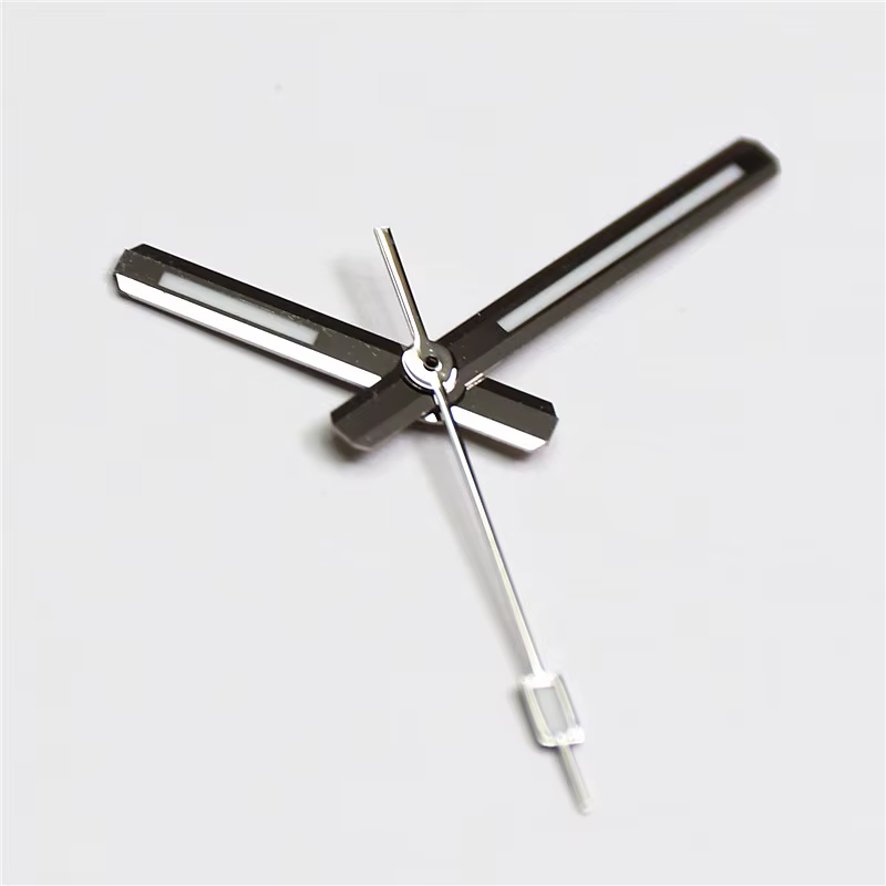 Prospex-Aiguilles de montre polies avec bleu vert du Japon Shoous pour SeATM Nh35 Nh36