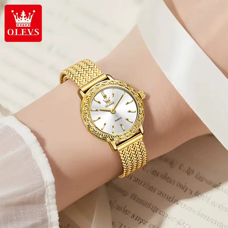 OLEVS 5643 femme montre haut mince
