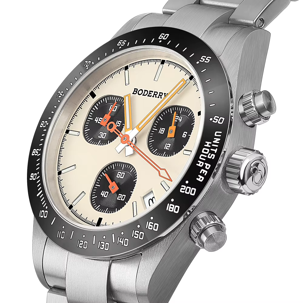 Montre chronographe Boderry GOLDACE en titane