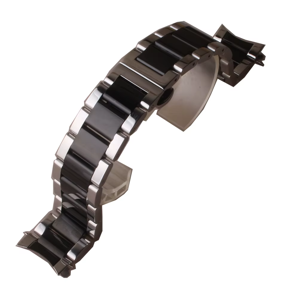 Bracelet de montre en acier inoxydable pour hommes et femmes